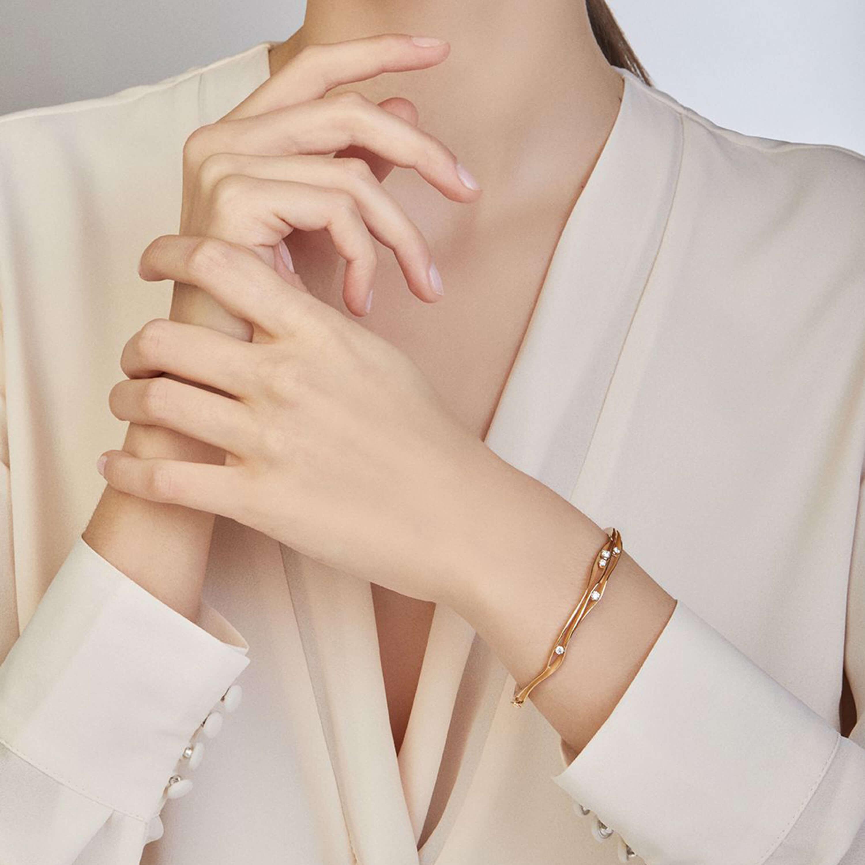 Annamaria Cammilli Dune Bangle, Yellow Sunrise, GBR1249U