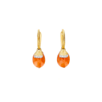 Nani's earrings Terre Lontane, yellow gold, OS11-603