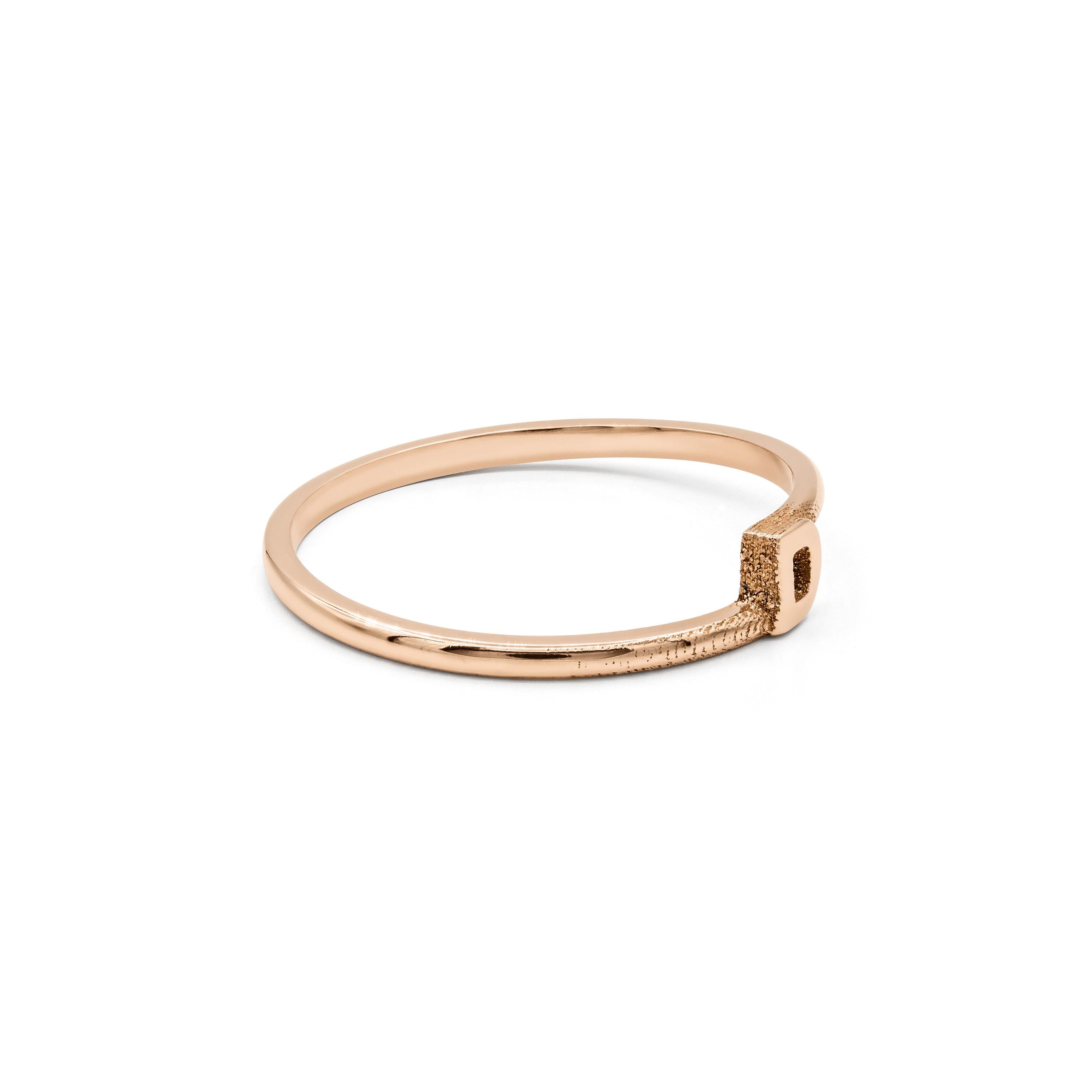 Minitials Ring Buchstabe | R-ENB-MR