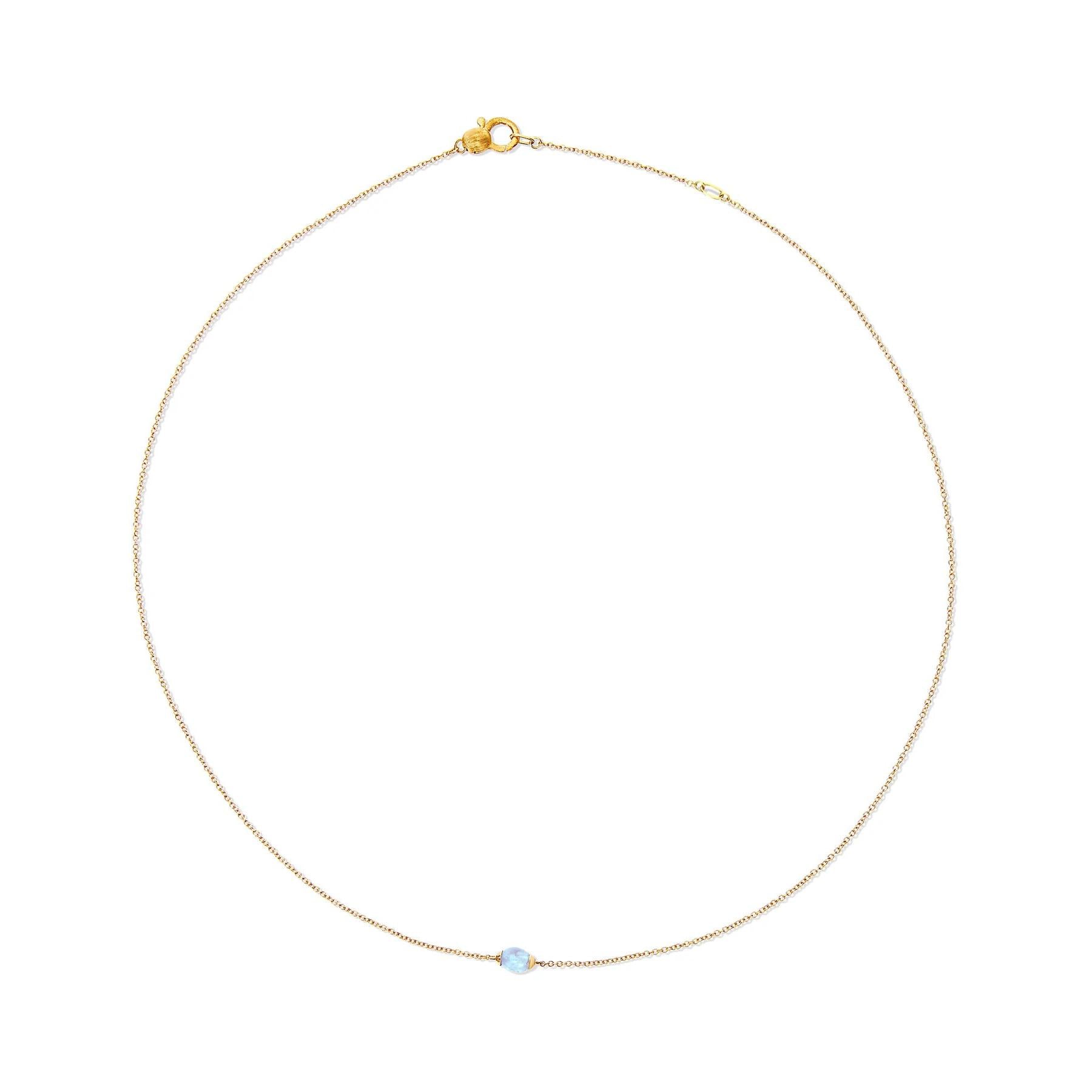 Nani's necklace Terre Lontane, yellow gold, CN12-603
