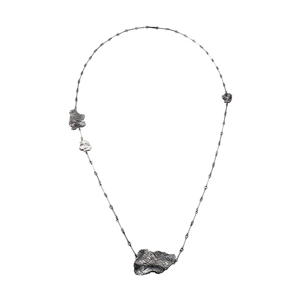 Lapponia Collier Kuu, Silber geschwärzt, 235145190