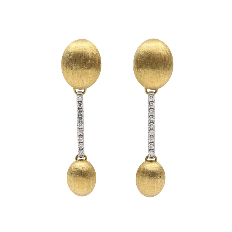 Nanis Ohrhänger Dancing Élite, Gelbgold, OS14-583