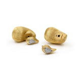 Nanis Ohrstecker Cachemire, Gelbgold, OS9-569