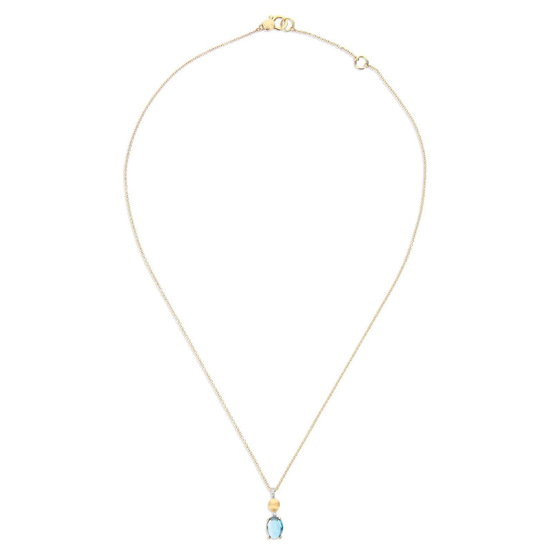 Nanis Collier Dancing Azure, Gelbgold, CS20-597