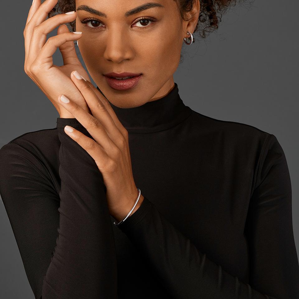 Henrich &amp; Denzel eternity bangle, platinum, P5711.01106