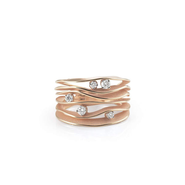 Annamaria Cammilli Ring Dune, Pink Champagne, GAN0914P