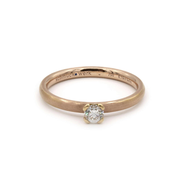 Schmuckwerk Solitaire-Ring Alpen | GT1424-RG