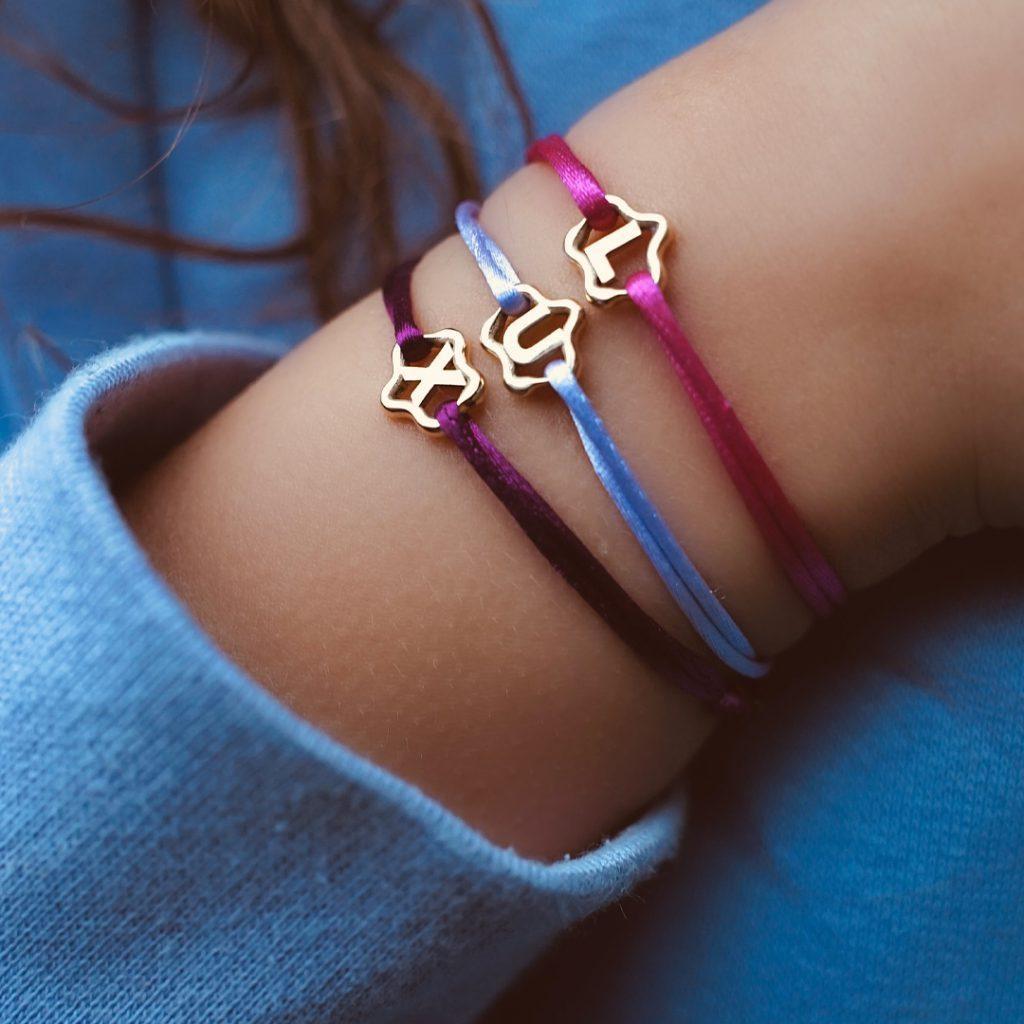 Minitials Armband Buchstabe | SB-STF-M2G