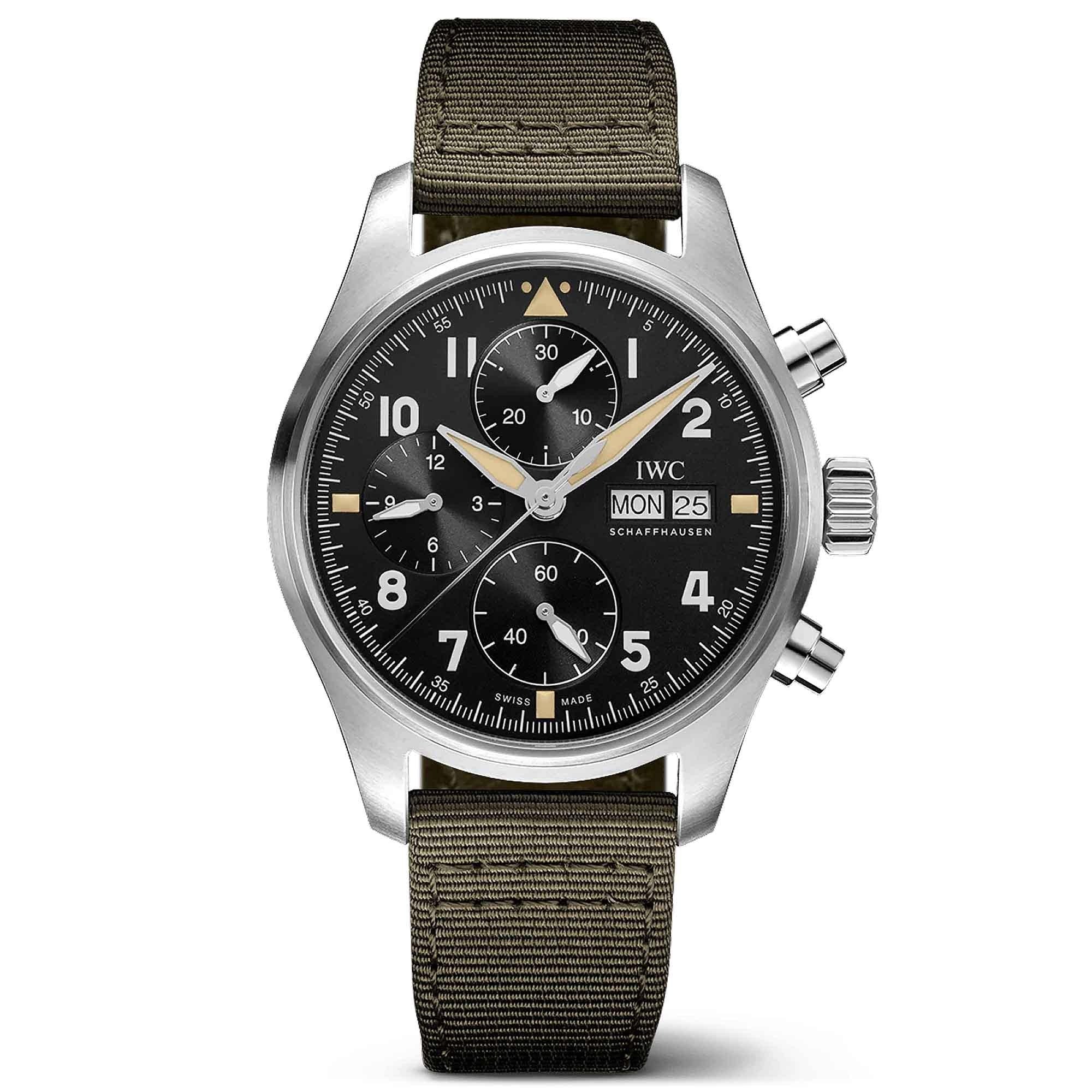 IWC Schaffhausen Fliegeruhr Pilot's Watch Chronograph Spitfire IW387901