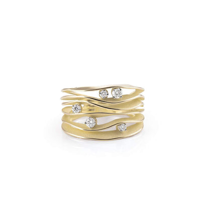 Annamaria Cammilli Ring Dune | Lemon Bamboo | GAN0914Y