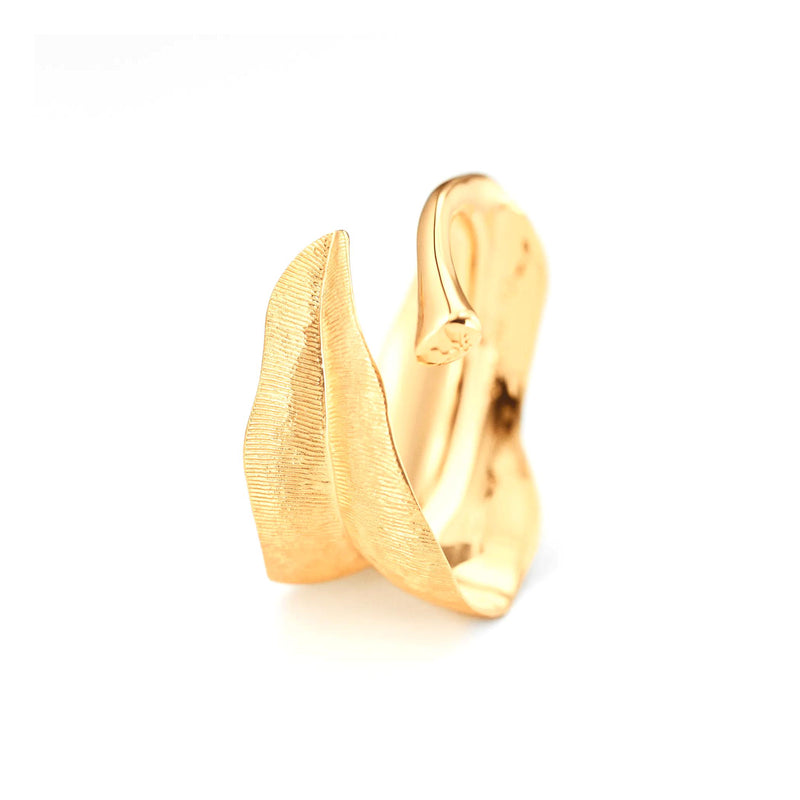 Ole Lynggaard Ring Leaves, Gelbgold, A3009-401