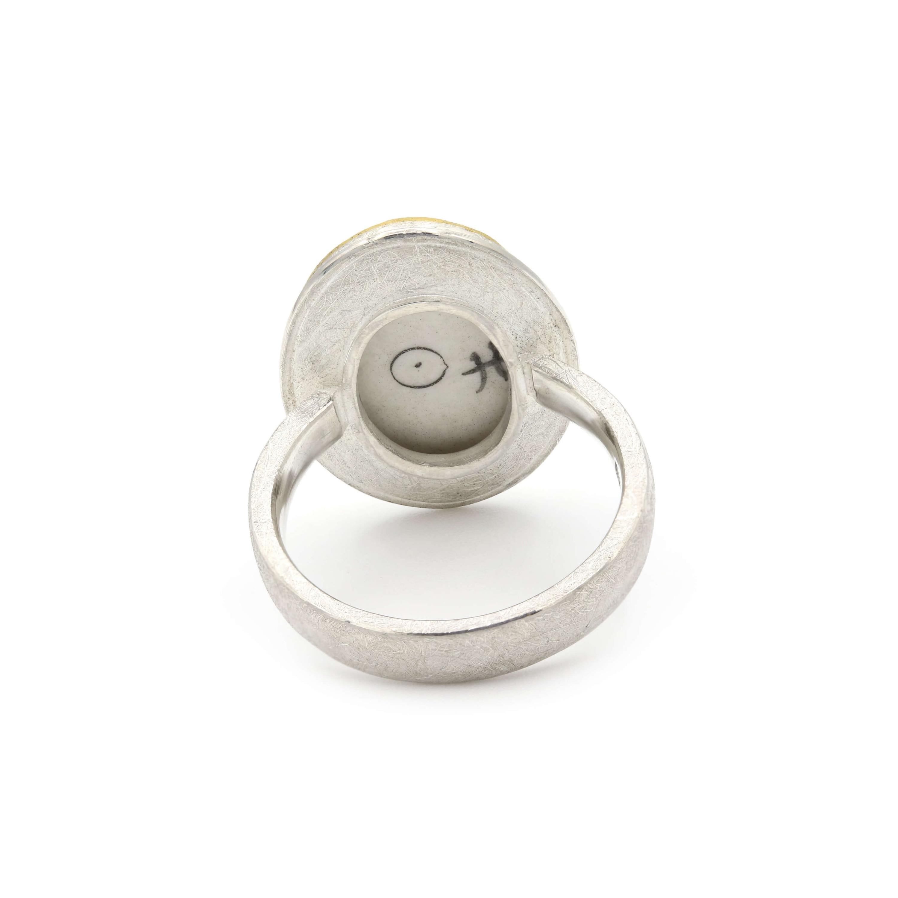 Materia Prima Ring | schwarze Rose | MP R005