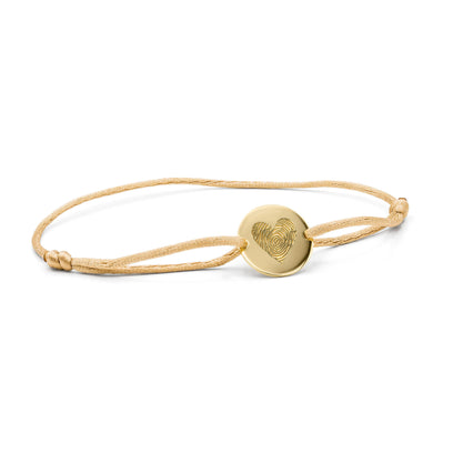 Minitials Armband mit Gravurplatte | SB-MIDG