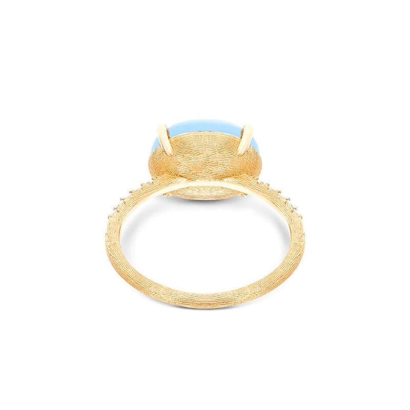 Nanis Ring Dancing Azure, Gelbgold, AS9-597