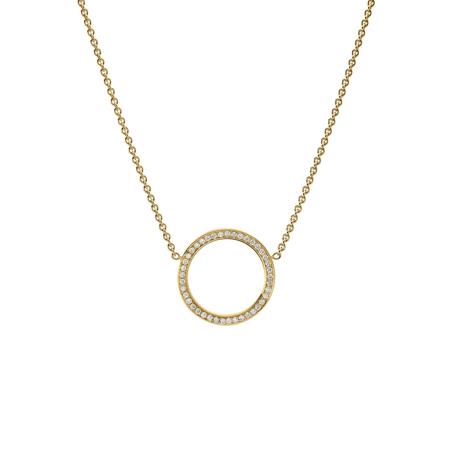 Schmuckwerk necklace diamond fever, yellow gold, SH105-GG