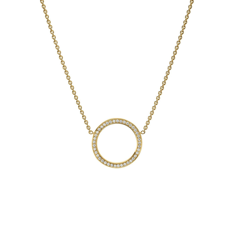 Schmuckwerk necklace diamond fever, yellow gold, SH105-GG