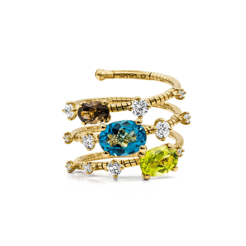 Mattia Cielo Ring Rugiada | LJWR435P-YM