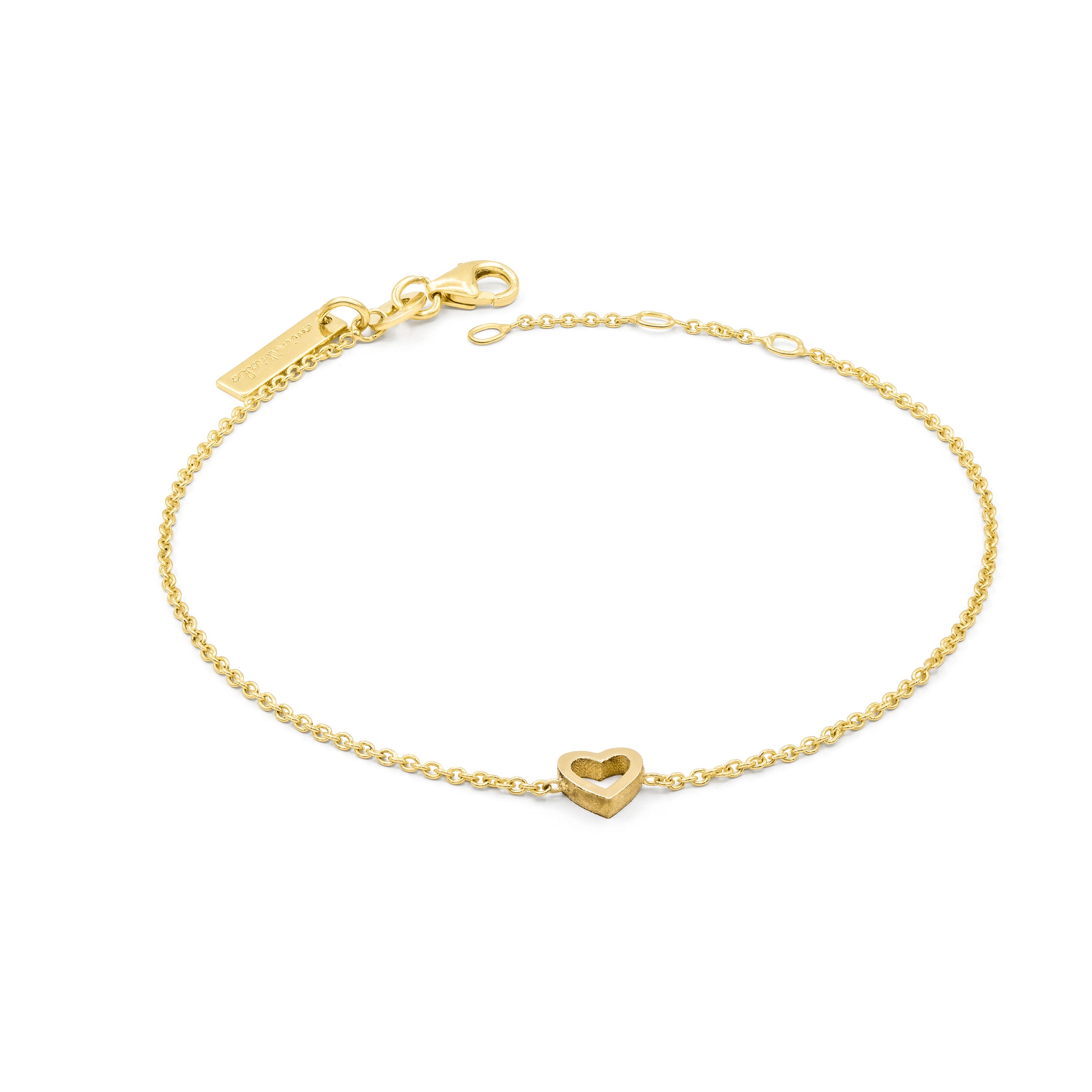 Minitials Armband Herz | CB-SIG-M1G