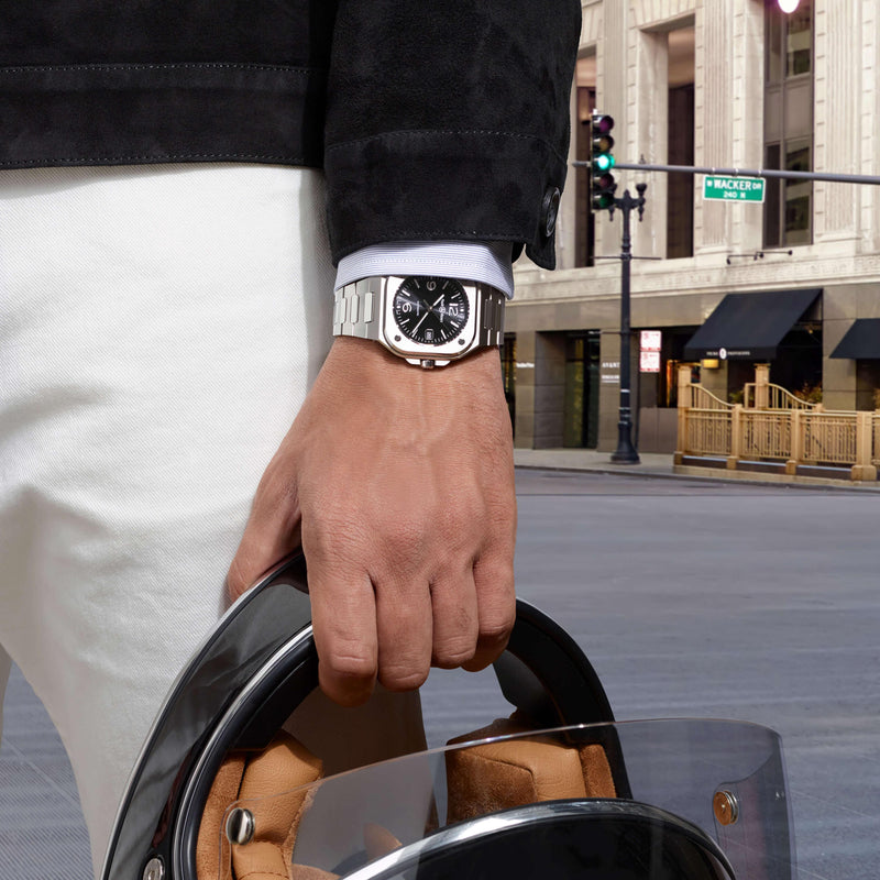 Bell & Ross BR 05 Black Steel | BR05A-BL-ST/SST