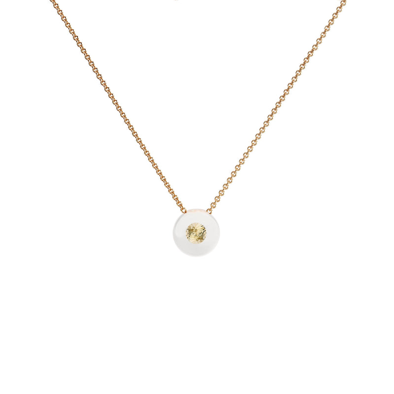 Schmuckwerk Collier Glasklar | DH887-RG-GW-BB