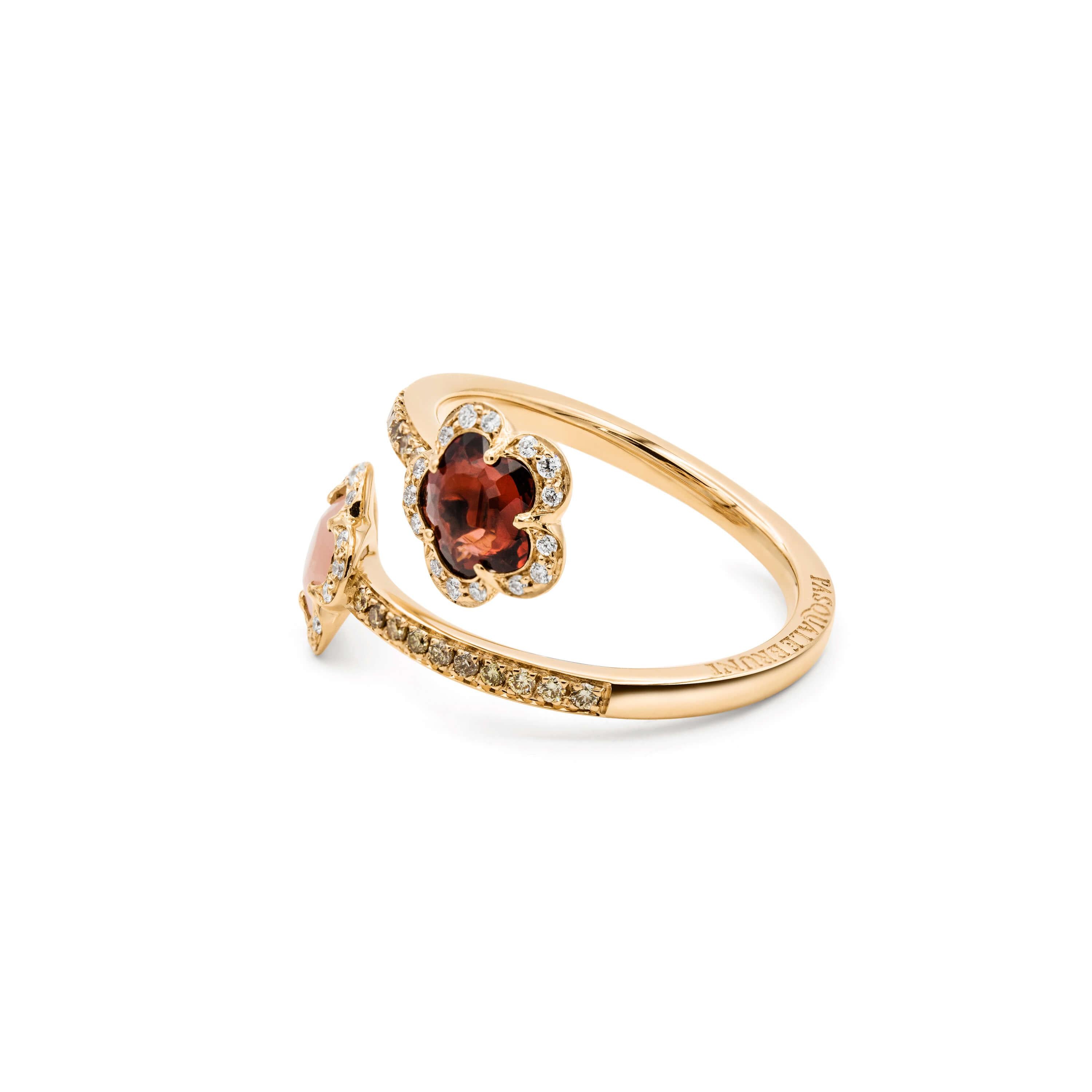 Pasquale Bruni Ring Figlia dei Fiori Roségold Diamanten 15958R