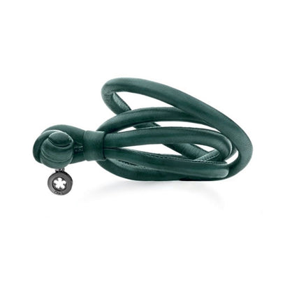 Ole Lynggaard Lederarmband petrol | A2511-010