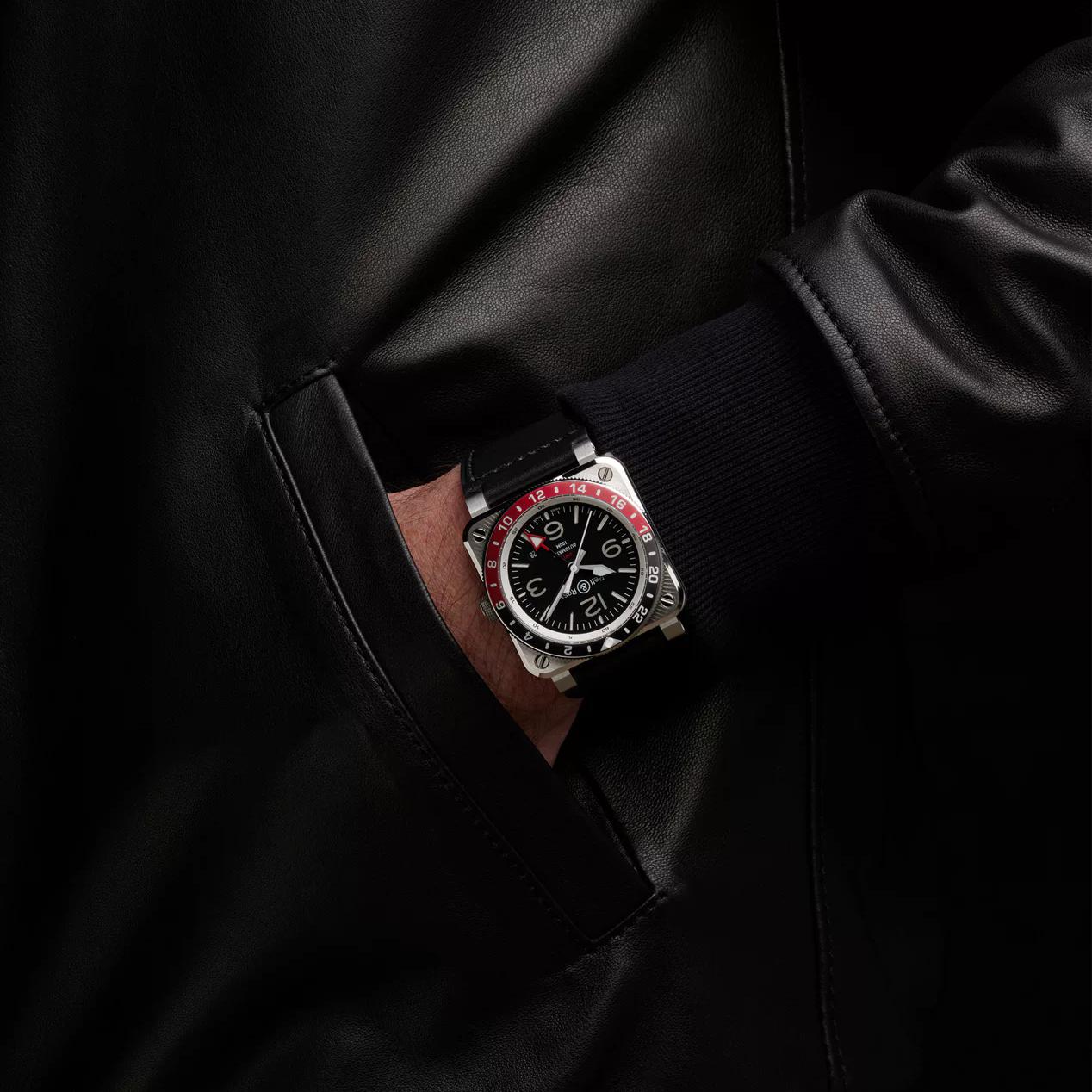 Bell & Ross BR 03-93 GMT | BR0393-BL-ST/SCA