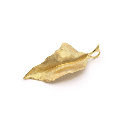 Ole Lynggaard Anhänger Leaves, Gelbgold, A2871-401