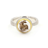 Materia Prima Ring | springender Hase | MP R003