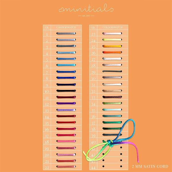 Minitials Armband, Roségold, SB-UNC-M2