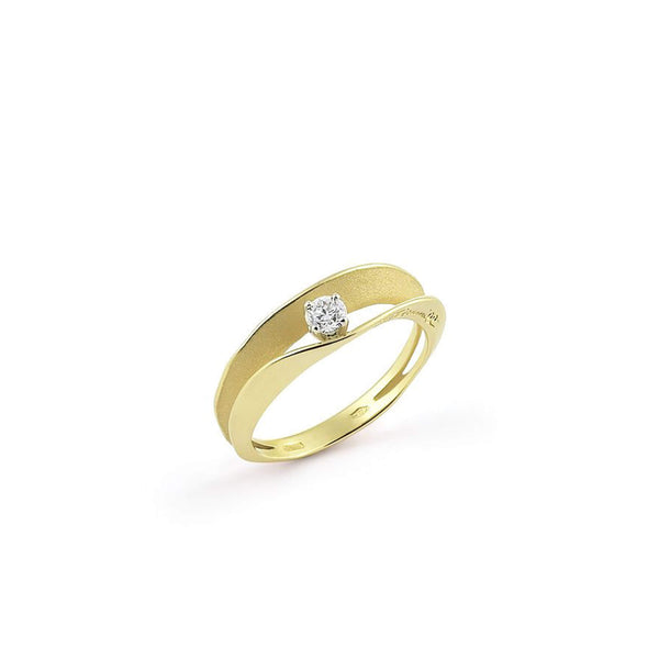 Annamaria Cammilli Ring Dune Assolo, Lemon Bamboo, GAN1422Y