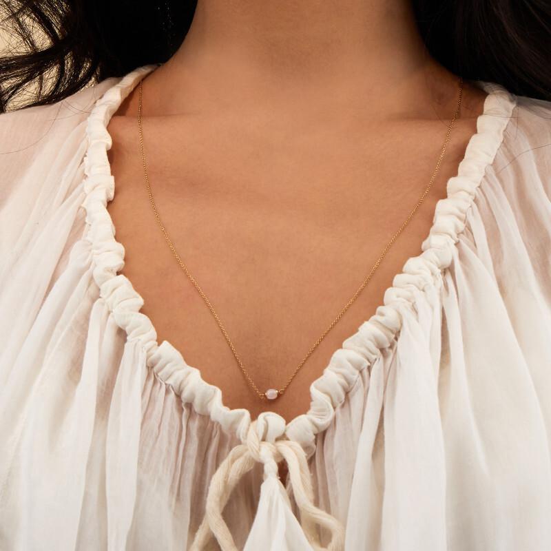 Nani's necklace Terre Lontane, yellow gold, CN5-603