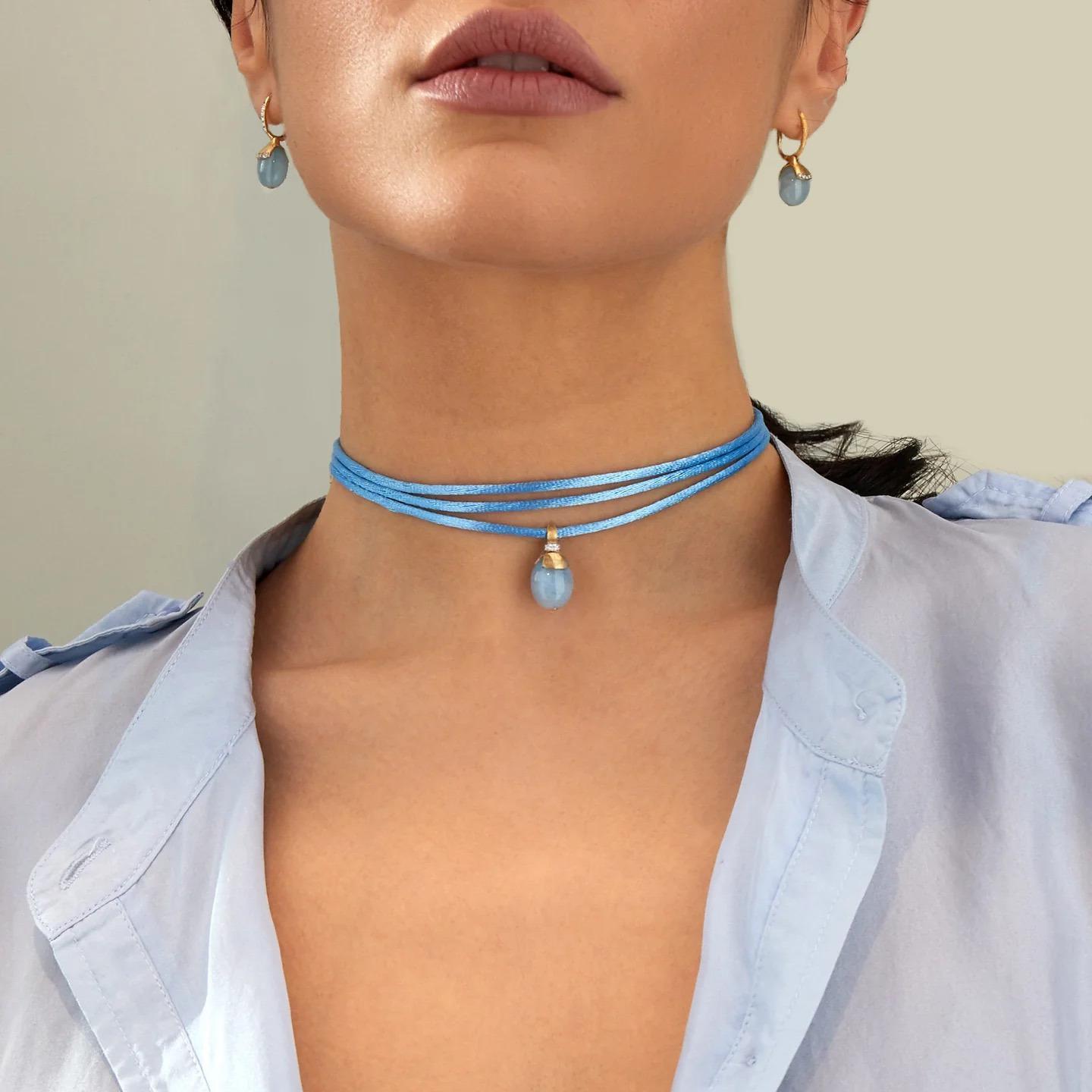 Nani's pendant with silk cord Amuleti PS5-603