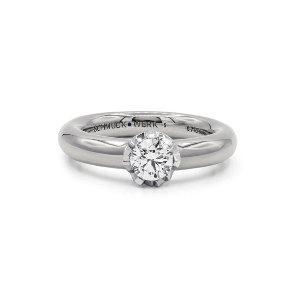 Schmuckwerk Solitaire-Ring Alpen | GR424-PT