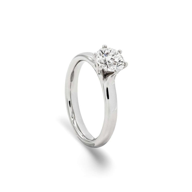 Henrich & Denzel Solitaire-Ring, Platin, PSF03.090