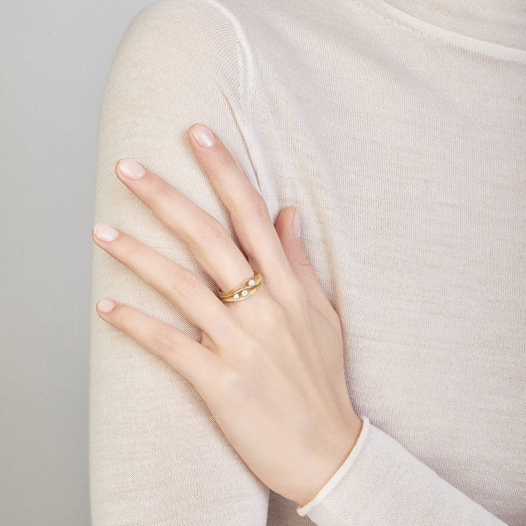Cammilli Ring Dune | Yellow Sunrise | GAN2662U
