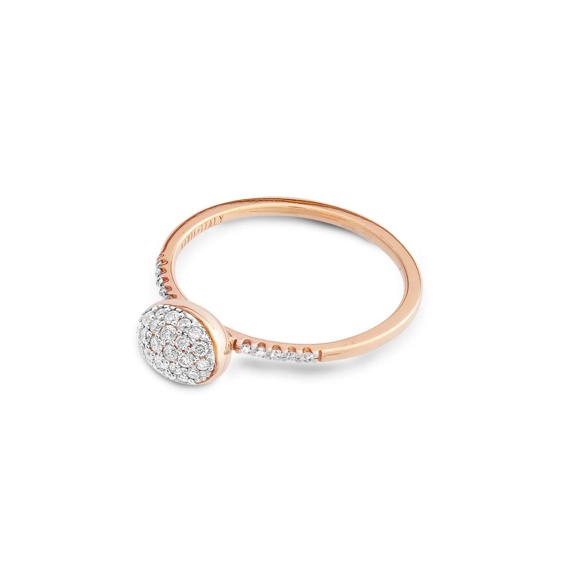Nani's Sunset Ring diamond-set, AS29-583_rose