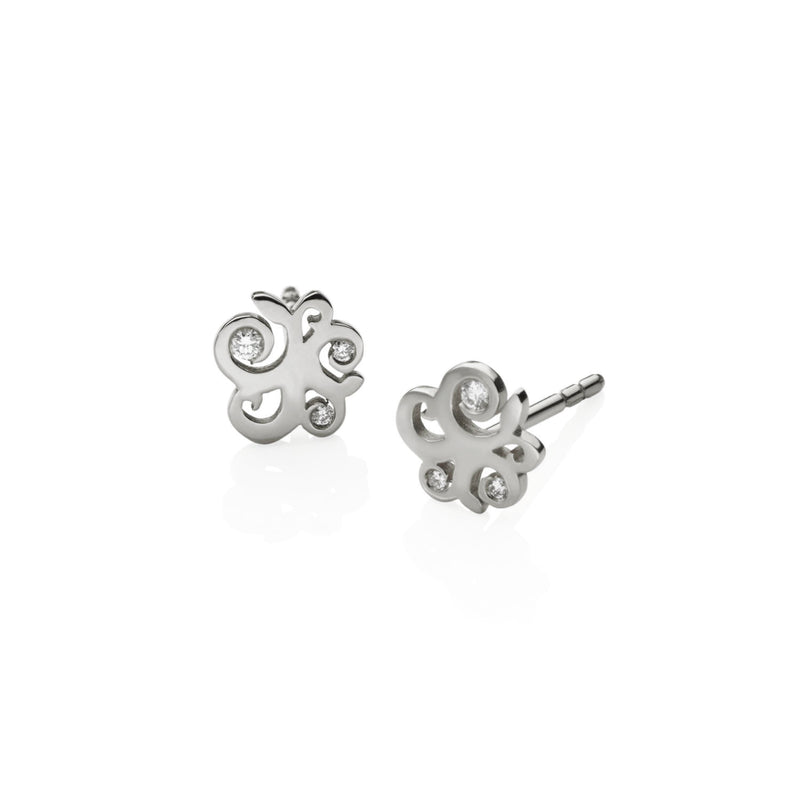 Schmuckwerk Ohrstecker Diamantenfieber | QO905-WG