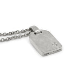 Schmuckwerk Collier Tag-Anhänger | OH204-PT