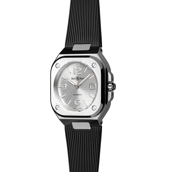 Bell & Ross BR 05 Grey Steel | BR05A-GR-ST/SRB