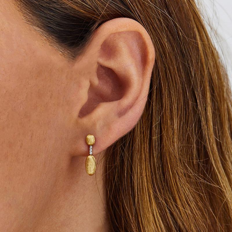 Nani's earrings Dancing Élite, yellow gold, OS3-589