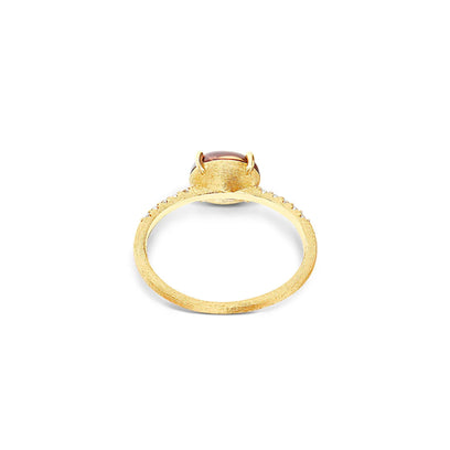 Nani's ring Dancing Tourmalines, yellow gold, AS11-598