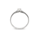 Diamond Group Solitaire-Ring | 1A442W8-4