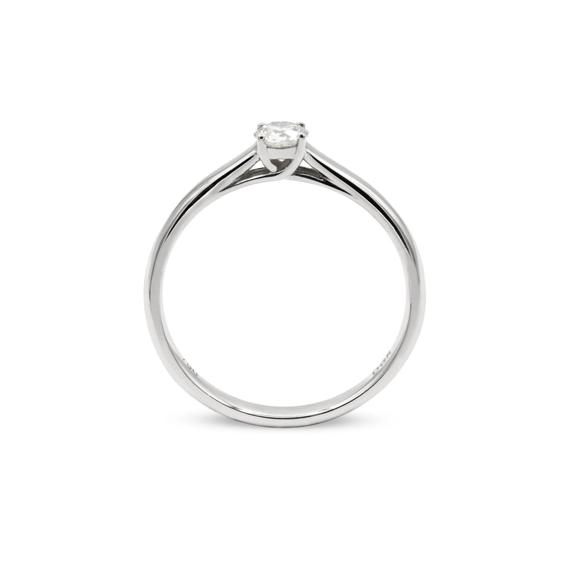 Diamond Group Solitaire-Ring | 1A442W8-4