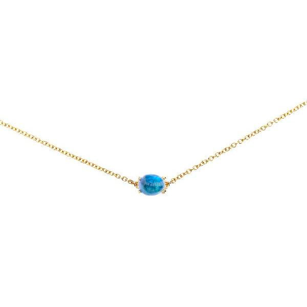 Nanis Collier Dancing Azure, Gelbgold, CN1-597