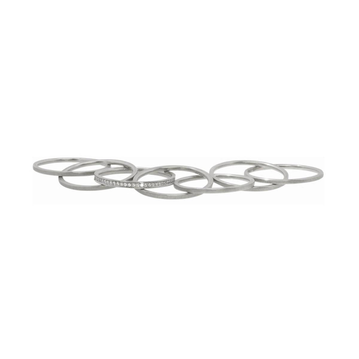 Schmuckwerk Ring Diamantenfieber | Weißgold | SR575-WG