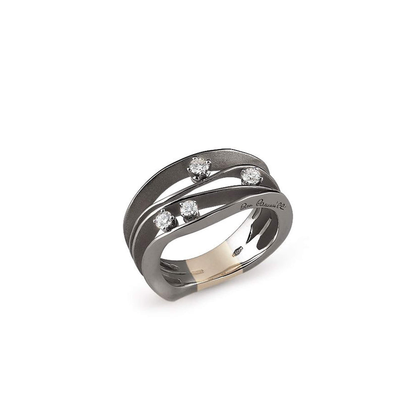 Annamaria Cammilli Ring Dune | Black Lava | GAN0778E