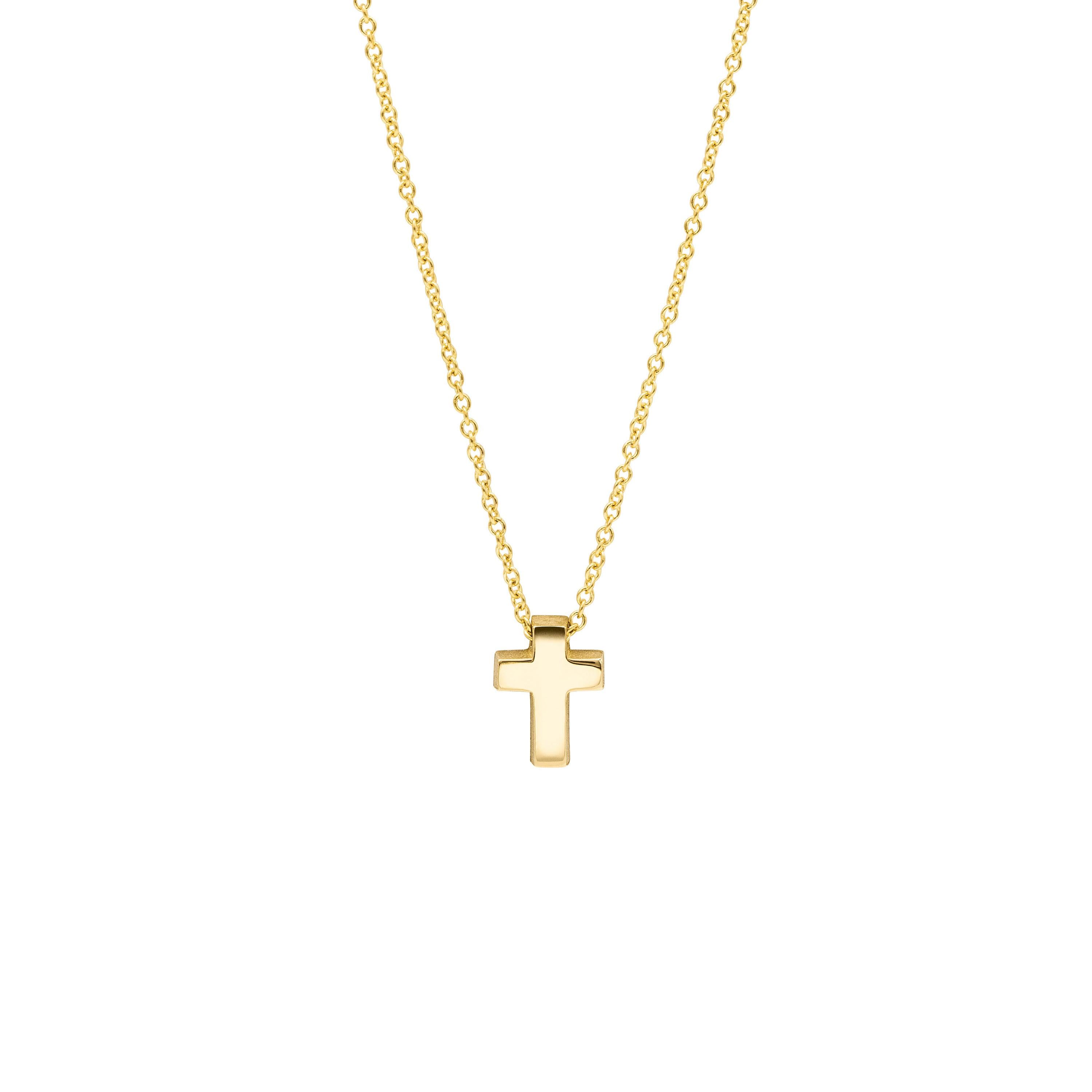 Minitials Collier Kreuz | N-SIG-M1G