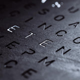 Qlocktwo Wanduhr Earth 45 | Metamorphite | QT4MM