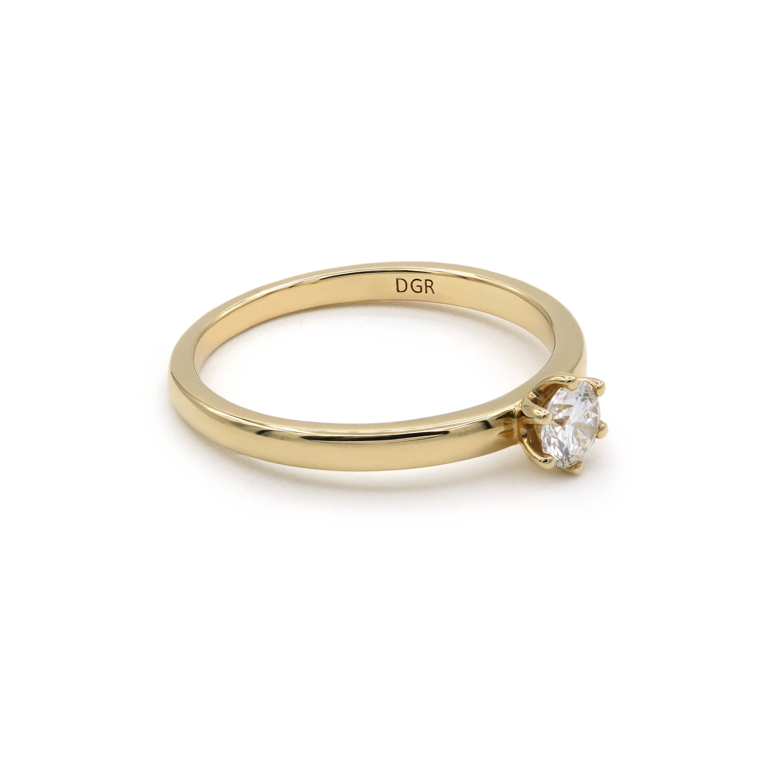 Diamond Group Solitaire-Ring | 1O324G4-1